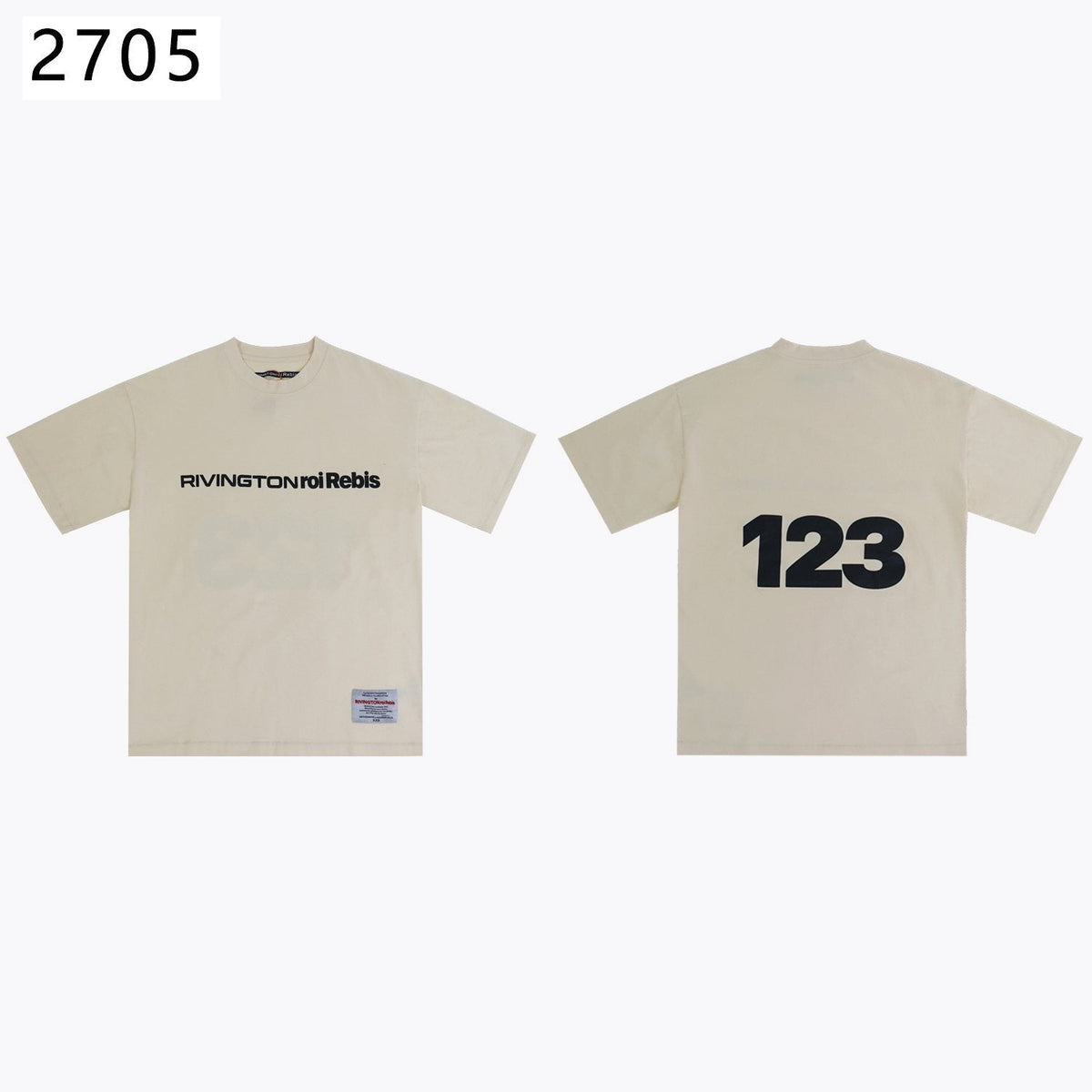 RRR123 Leaders Burnout Graphic T-Shirt — front