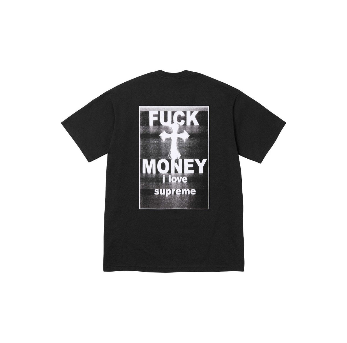 Supreme Money Cross Graphic Short-Sleeve T-Shirt — back