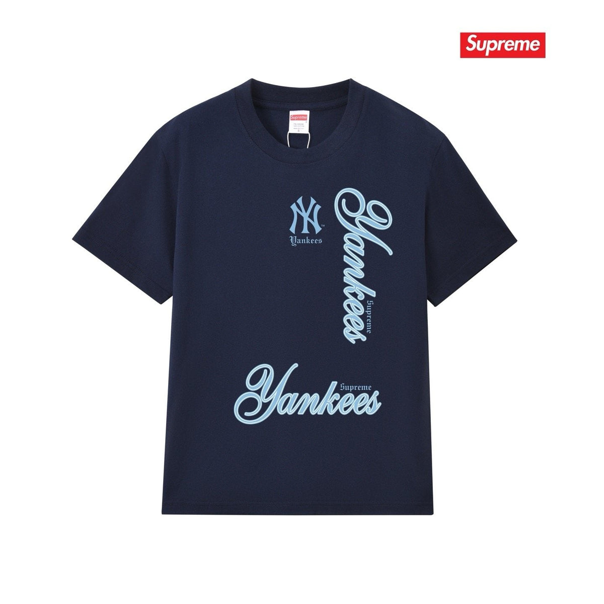Supreme Yankees NY Graphic Short-Sleeve T-Shirt — front