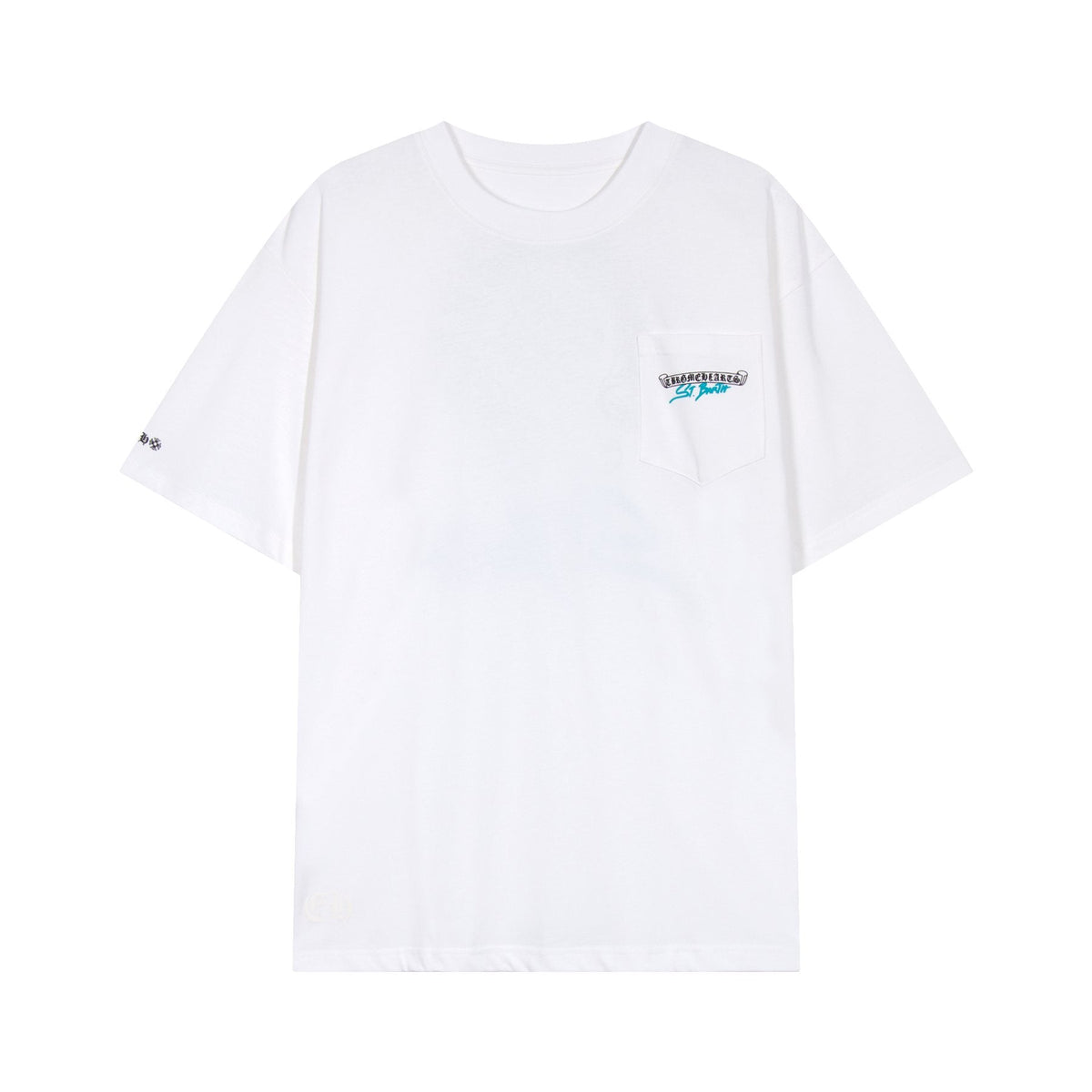 Chrome Hearts Horseshoe Floral Graphic T-Shirt — front